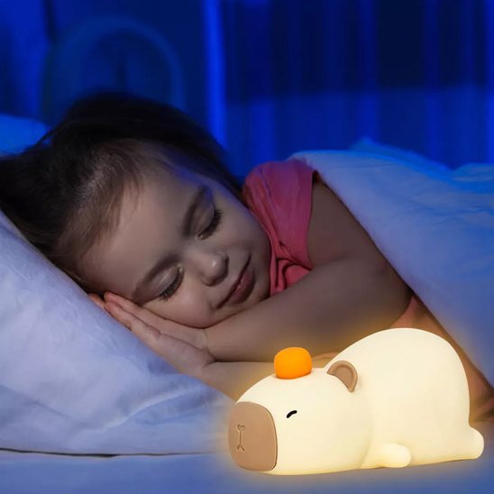 Veilleuse bébé | Capybara MagicLights - Sourire Bébé