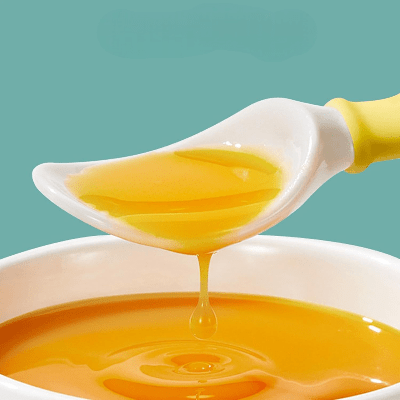 CUILLERE BEBE - LittleUtensils™ - Jaune - Sourire Bébé