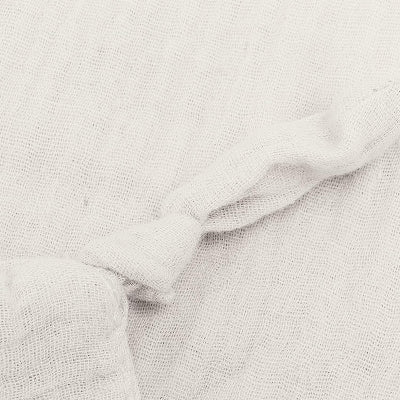 DOUDOU BEBE - BabyMousseline™ - Blanc - Sourire Bébé