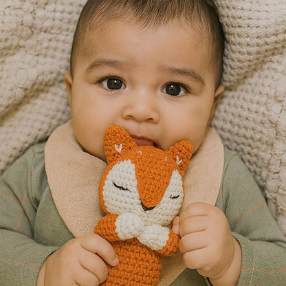 Doudou bebe | Lapine Rose BabyCuddlePets - Sourire Bébé