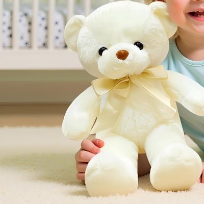 Ours En Peluche - CuteTeddyBearPlush™ - Blanc - Sourire Bébé