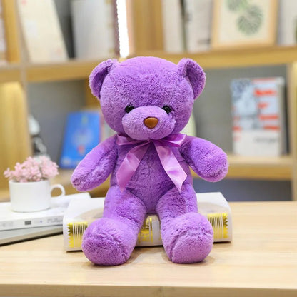 Ours En Peluche - CuteTeddyBearPlush™ - Mauve - Sourire Bébé