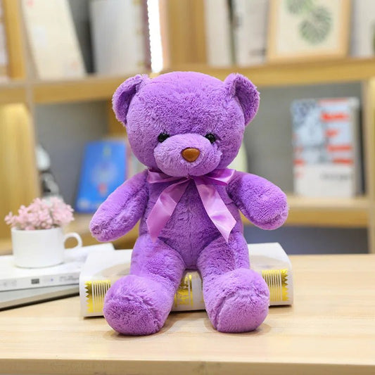 Ours En Peluche - CuteTeddyBearPlush™ - Mauve - Sourire Bébé
