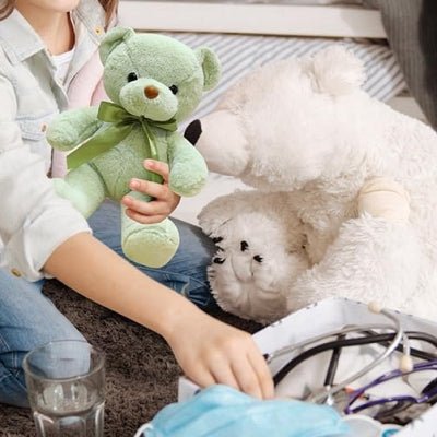Ours En Peluche - CuteTeddyBearPlush™ - Vert - Sourire Bébé