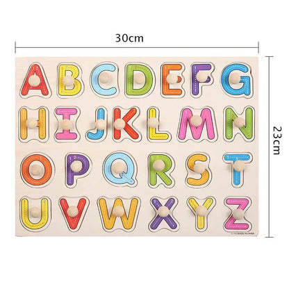 Puzzle bois Montessori | Artisanal créatif - Sourire Bébé