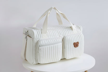 sac a langer beige double ours 