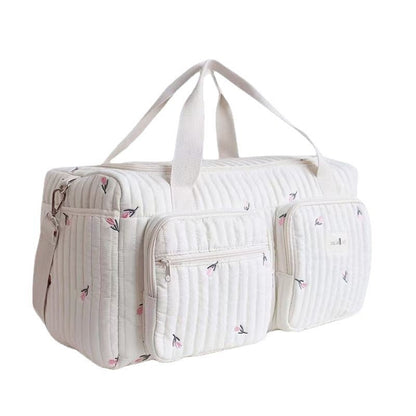 sac a langer beige double tulipe