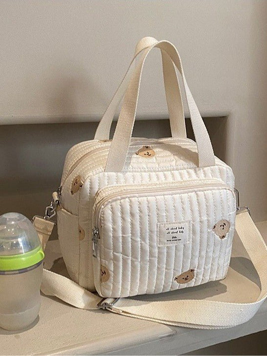 Sac à langer brodé | MommyBag ™️ - Sourire Bébé