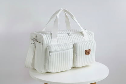 sac langer beige double ours