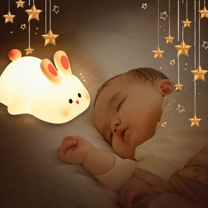 Veilleuse bébé | Lapin MagicLights - Sourire Bébé