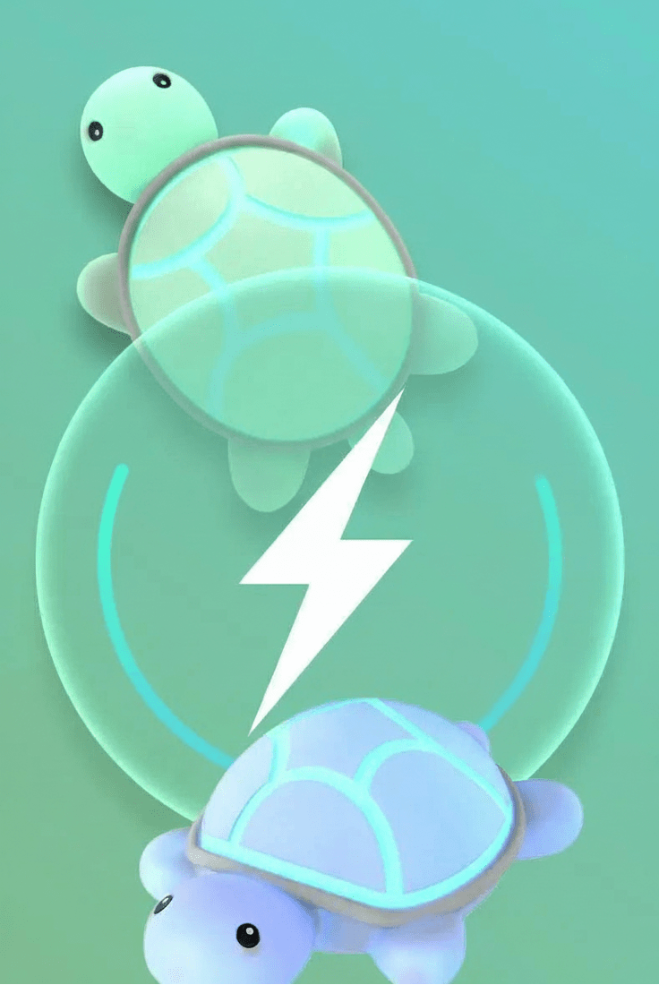 Veilleuse bébé | Tortue MagicLights - Sourire Bébé