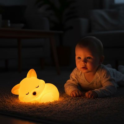 Veilleuse Renard | Renard MagicLights - Sourire Bébé