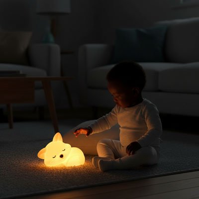 Veilleuse Renard | Renard MagicLights - Sourire Bébé