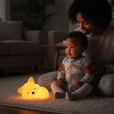 Veilleuse Renard | Renard MagicLights - Sourire Bébé