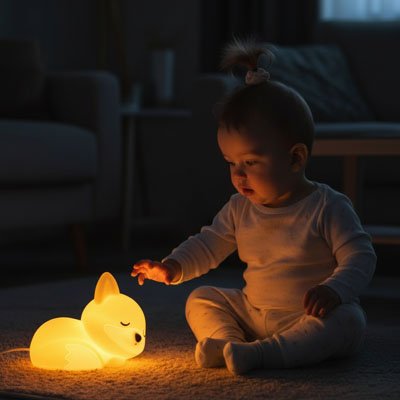 Veilleuse Renard | Renard MagicLights - Sourire Bébé